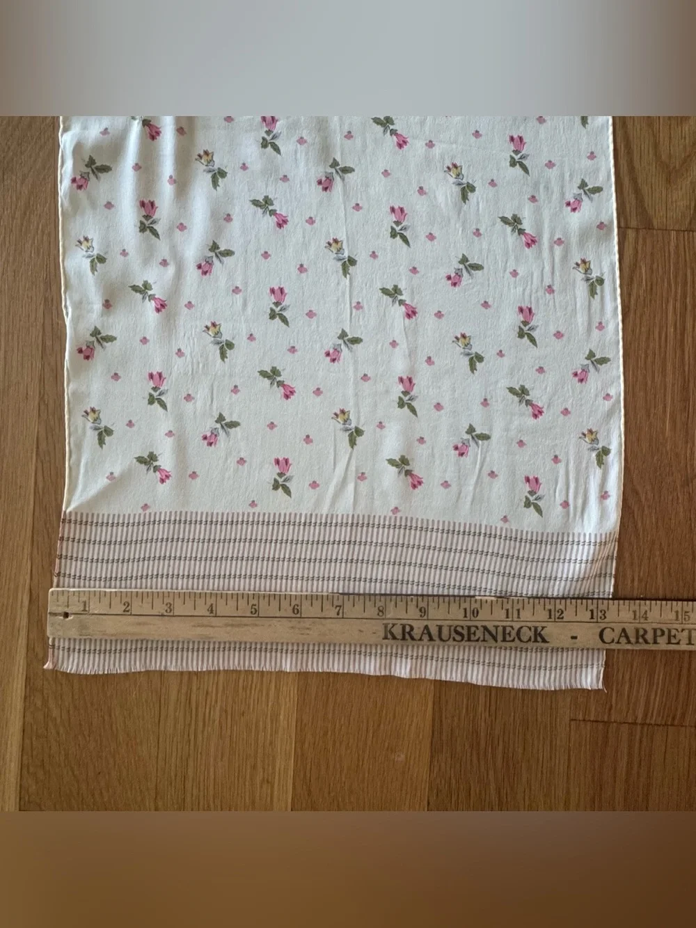 Vintage Metropolitan Museum of Art 100% Silk Floral Scarf Made in Japan